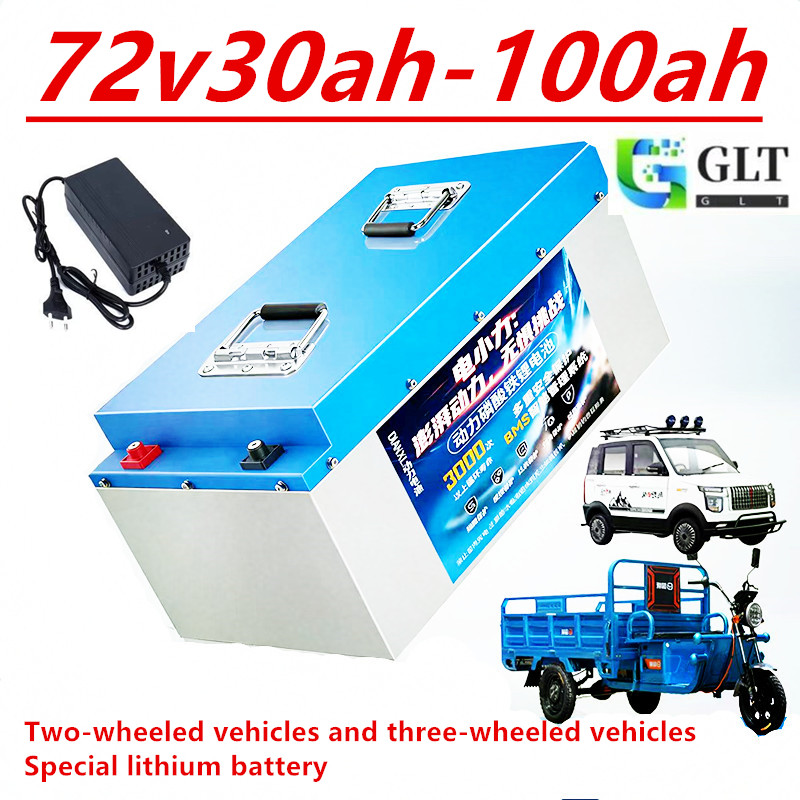 72V 30Ah Lifepo4 Battery Pack - Batterie au phosphate de fer et