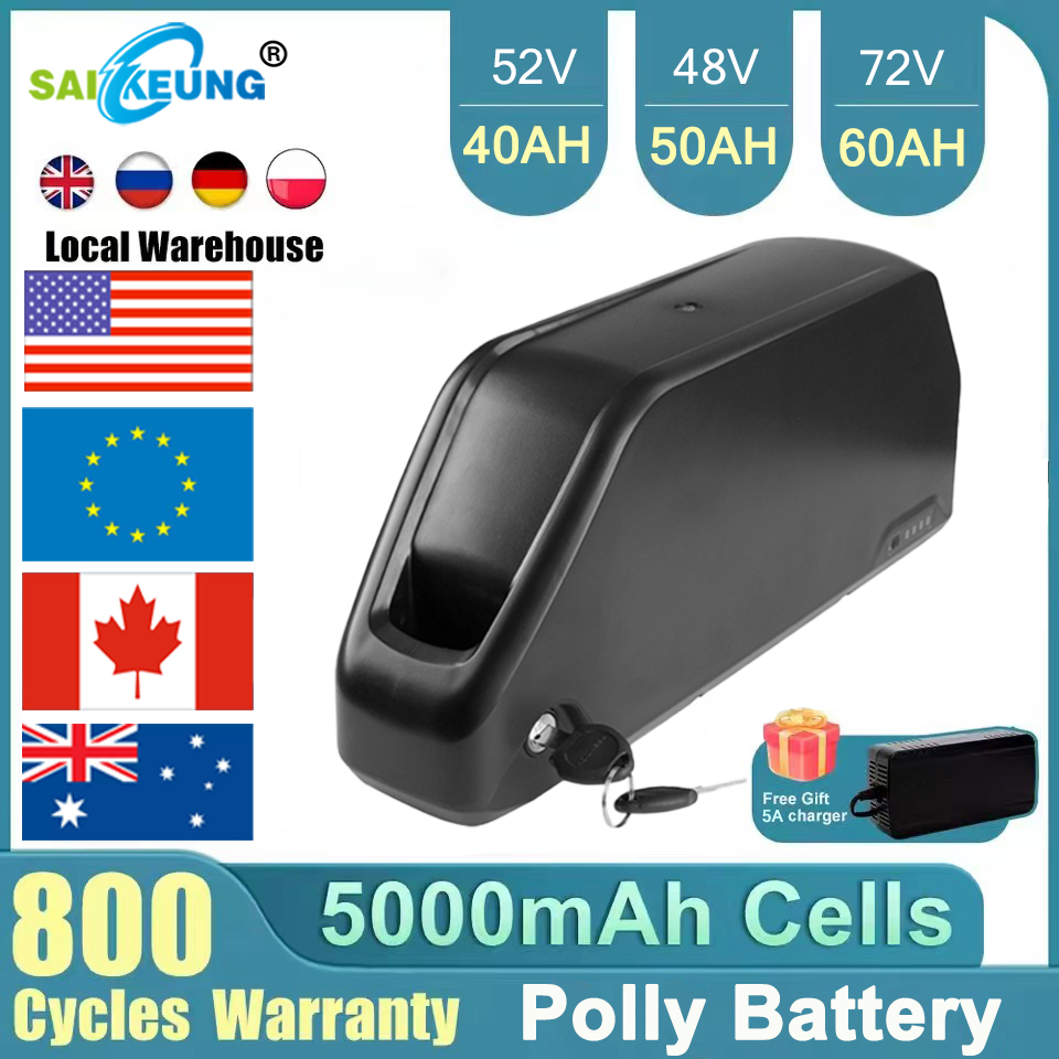 60V 30Ah 21700 Battery Pack - Vélo Électrique Dp7 48v 45ah ChamRider