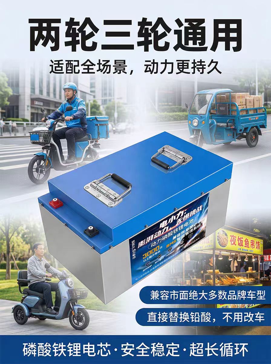Batterie au phosphate de fer e - 72V 30Ah Lifepo4 Battery Pack avis et prix