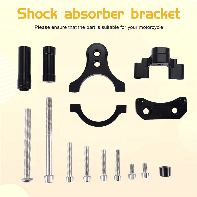 Produit phare - Kit de fixatio - Steering Damper Stabilizer Kit Cnc avis et prix